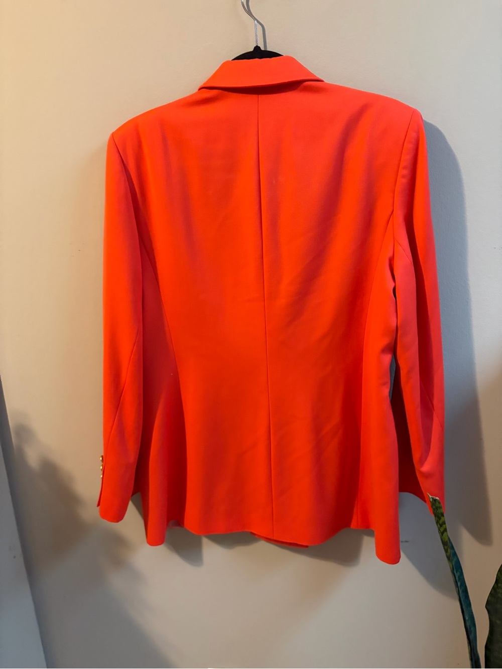 Austin Reed Coral-Orange Double-Breasted Blazer
#0091 - Picture 4 of 8